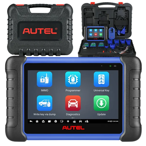 Autel MaxiIM IM508S Key Fob Programming Tool with XP200 Programmer, All System Diagnostic Scan, 30+ Service, 2025 Upgraded IM508, and Free Autel G-BOX3
